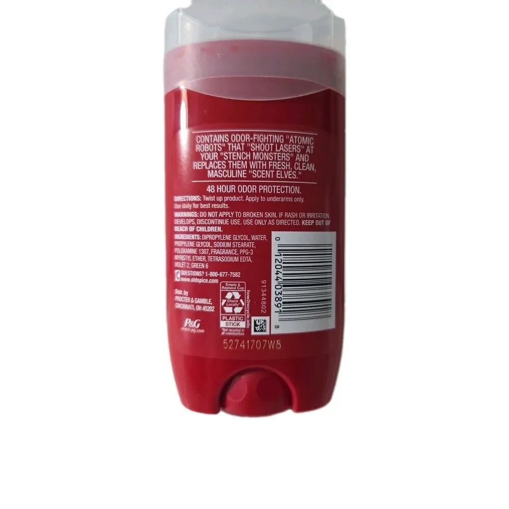 3‎ Pack Old Spice Pure Sport High Endurance 3.0oz Each NEW